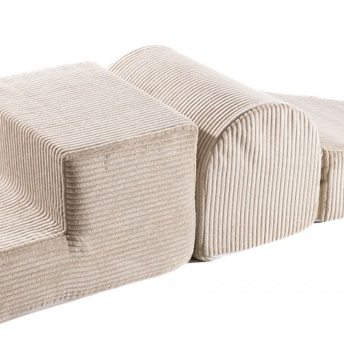 Penová hracia zostava na cvičenie - VELVET Corduroy / MENČESTER - sada sa skladá zo 3 prvkov.