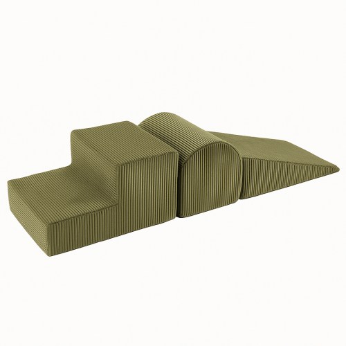 Penová hracia zostava s malým suchým bazénikom Set GREY + sada 100 guličiek