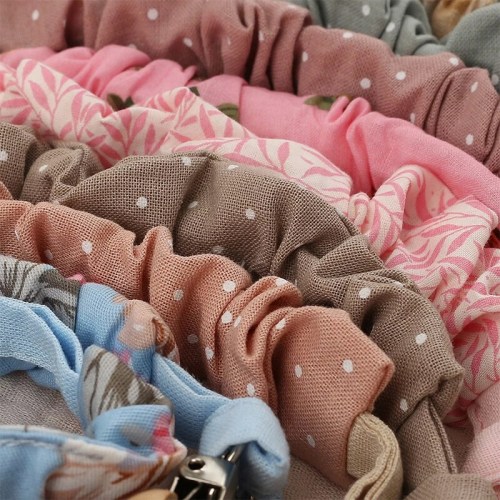 Klip / bavlnená retiazka na cumlík INFANT RETRO