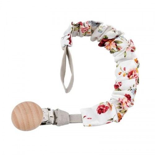Klip / bavlnená retiazka na cumlík INFANT RETRO
