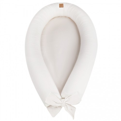 Kvalitné ľanové hniezdo pre bábätko / mantinel do postielky - BOHO