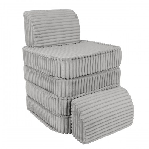 Rozkladacia variabilná pohovka SOFA BASIC Churros hard - pohovka pre deti s hrubým dezénom / lehátko pre deti - 120 cm