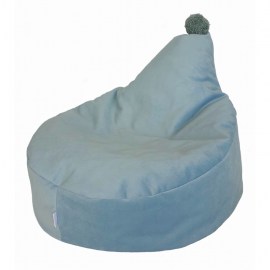 Sedací vak / puf s ozdobným brmbolcom kolekcia VELVET