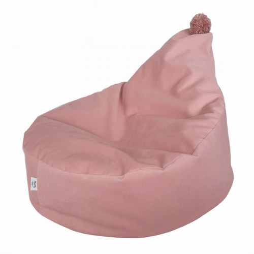 Sedací vak / puf s ozdobným brmbolcom kolekcia VELVET