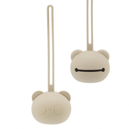 Silikónové púzdro na cumlík PANDA. Obal na dudlíky BPA Free