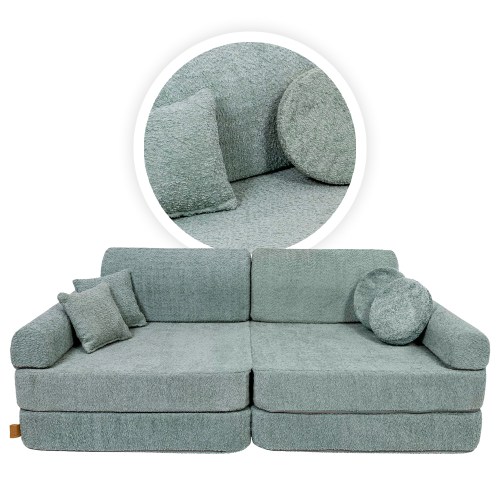 Veľký skladací penový bunker / detské ihrisko / pohovka - SOFA premium