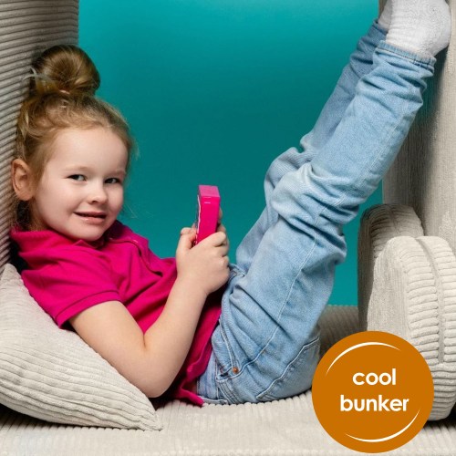 Veľký skladací penový bunker / detské ihrisko / pohovka - SOFA premium