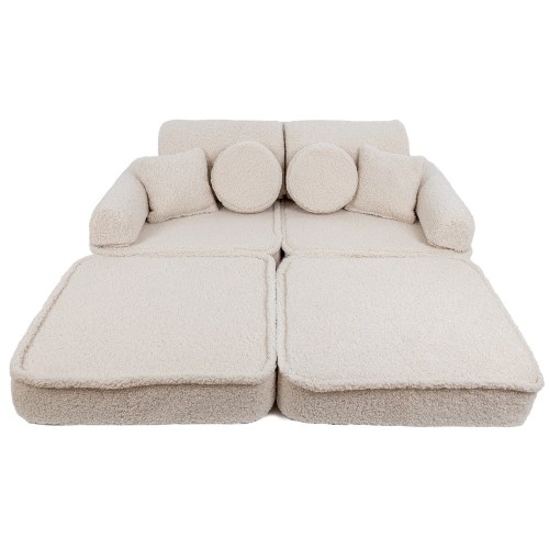 Variabilná pohovka / bunker - SOFA PLUS Corduroy Estetic - 120 cm
