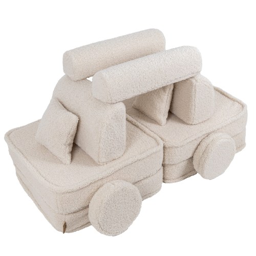 Variabilná pohovka / bunker - SOFA PLUS Corduroy Estetic - 120 cm