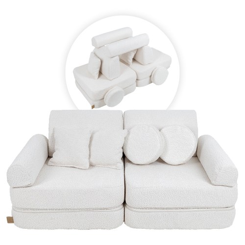 Variabilná pohovka / bunker - SOFA PLUS Corduroy Estetic - 120 cm