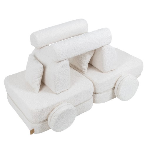 Variabilná pohovka / bunker - SOFA PLUS Corduroy Estetic - 120 cm