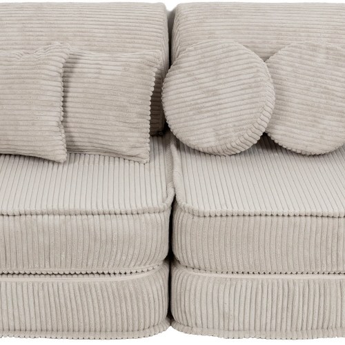 Variabilná pohovka / bunker - SOFA PLUS Corduroy Estetic - 120 cm