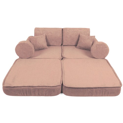 Variabilná pohovka / bunker - SOFA PLUS Corduroy Estetic - 120 cm