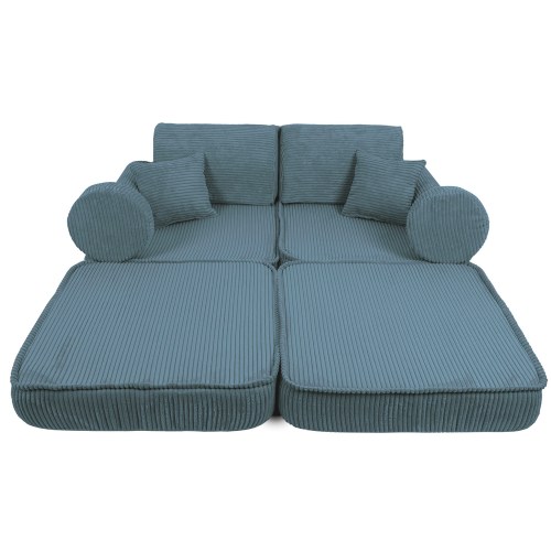 Variabilná pohovka / bunker - SOFA PLUS Corduroy Estetic - 120 cm