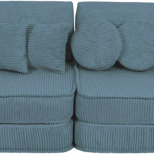 Variabilná pohovka / bunker - SOFA PLUS Corduroy Estetic - 120 cm