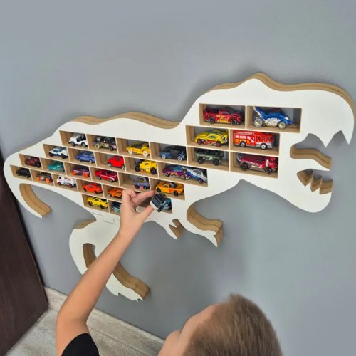 Veľký organizér na malé autíčka / angličáky - model T-REX
