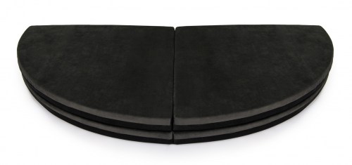 Skladacia hracia podložka - ajaBaby Ø 130 cm BOHO ŠTÝL VELVET