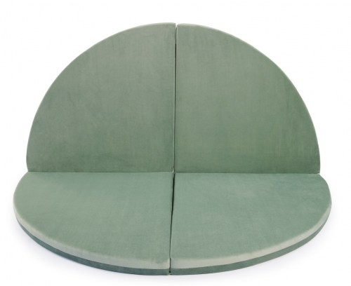 Skladacia hracia podložka - ajaBaby Ø 130 cm BOHO ŠTÝL VELVET