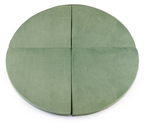 Skladacia hracia podložka - ajaBaby Ø 130 cm BOHO ŠTÝL VELVET