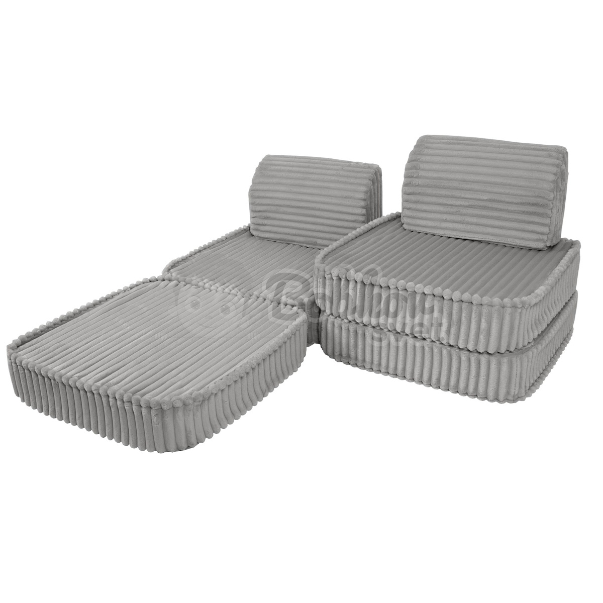 Variabilná pohovka SOFA BASIC CHURROS hard - GRAY 120 cm