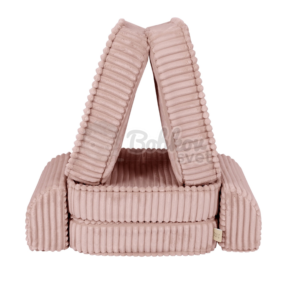 Variabilná pohovka SOFA BASIC CHURROS hard - Ruby PINK 120 cm