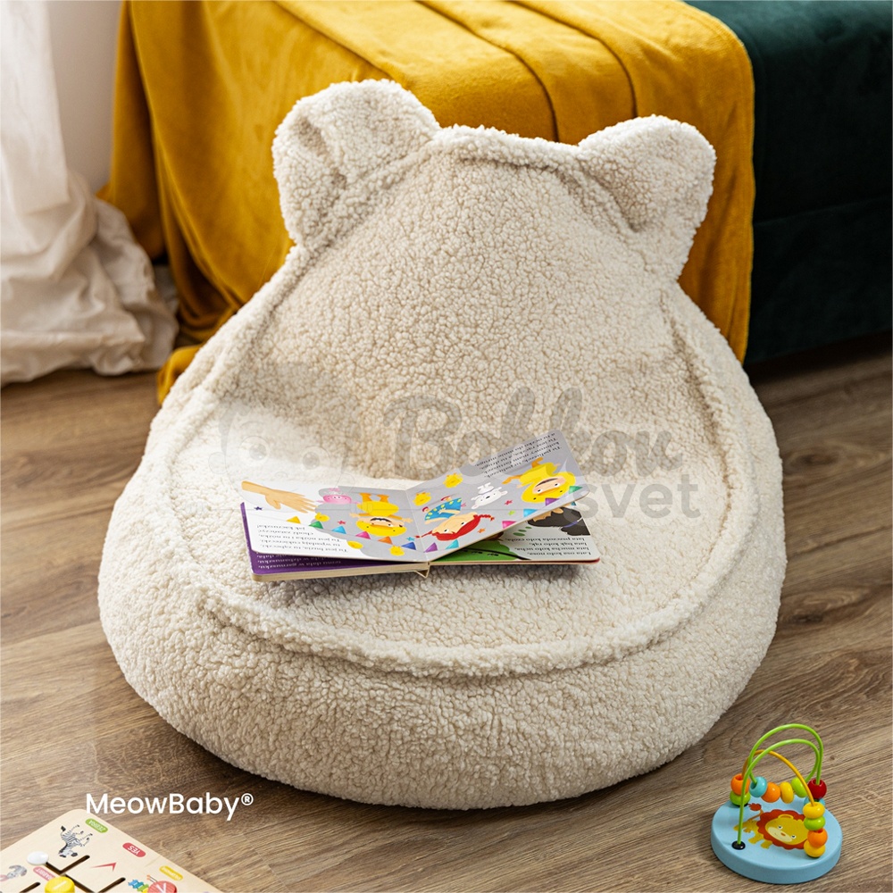 Sedací vak pre deti TEDDY Bearly - BROWN