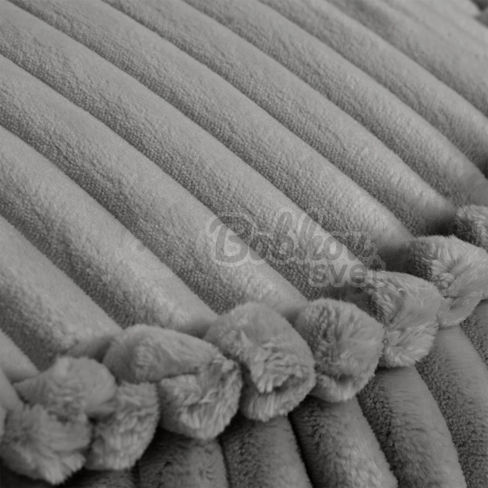 Sedací vak pre deti TEDDY CHURROS hard - GRAY