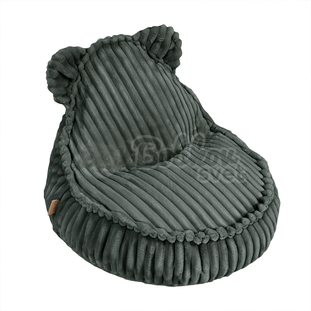 Sedací vak pre deti TEDDY CHURROS hard - Forest GREEN