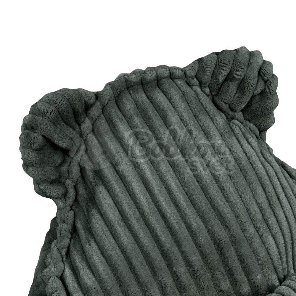 Sedací vak pre deti TEDDY CHURROS hard - Forest GREEN