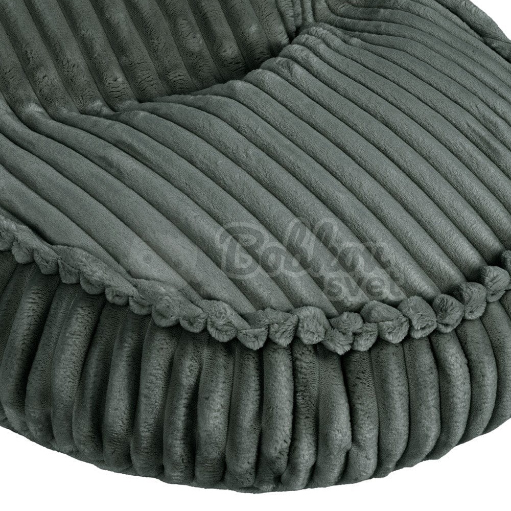 Sedací vak pre deti TEDDY CHURROS hard - Forest GREEN