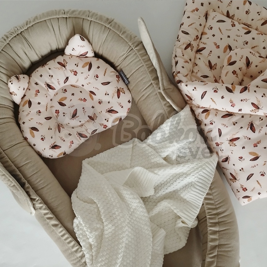 Damani SET - zavinovačka a fixačný vankúš proti preležaniu hlavičky - Autumn Vibes