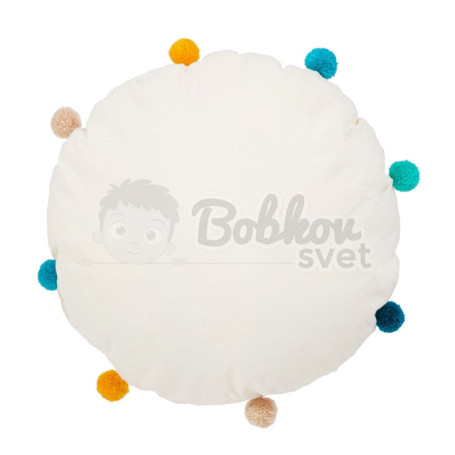 Teepee stan pre deti set s príslušenstvom - Dúhové pompoms