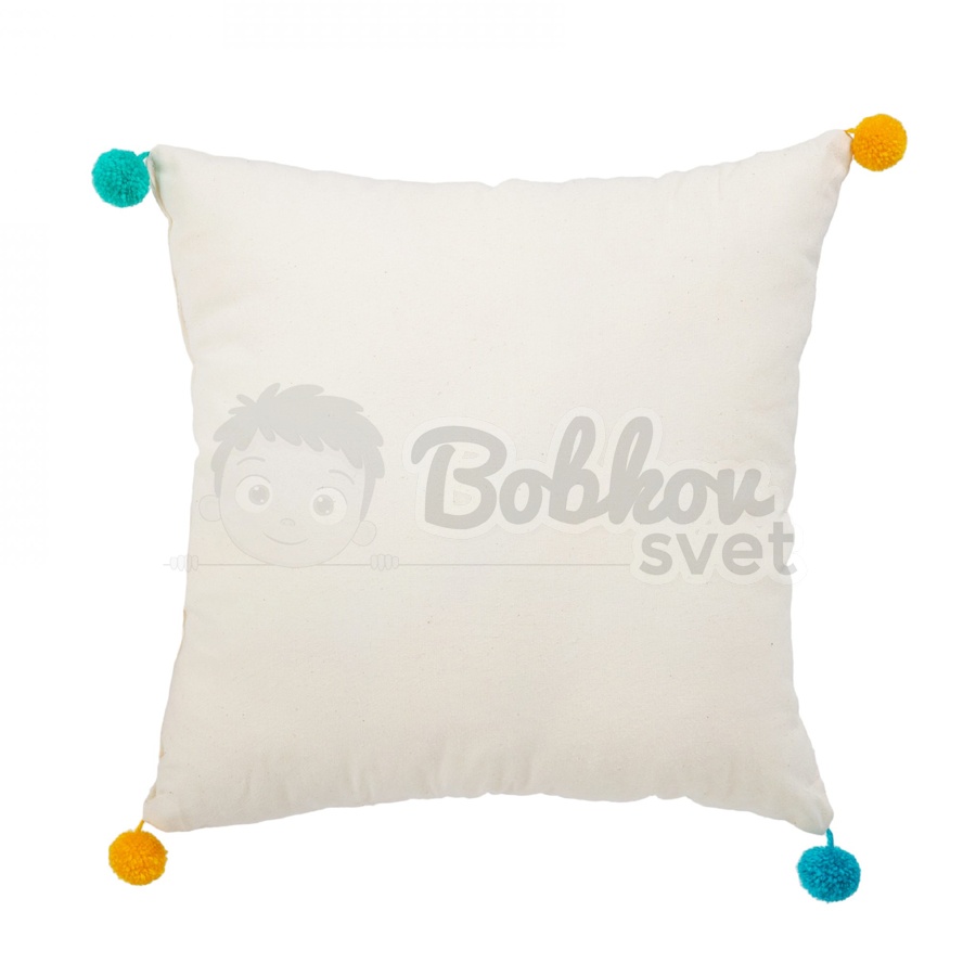 Teepee stan pre deti set s príslušenstvom - Dúhové pompoms