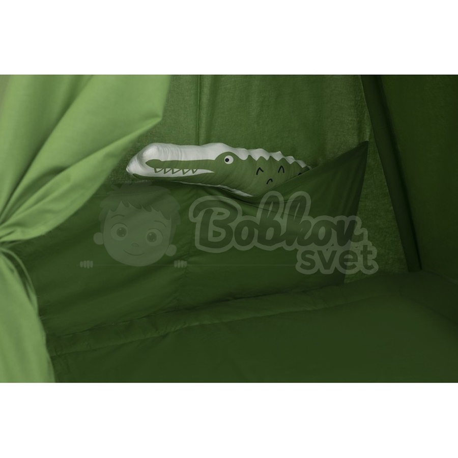 Teepee stan pre deti set s príslušenstvom - zelená tráva