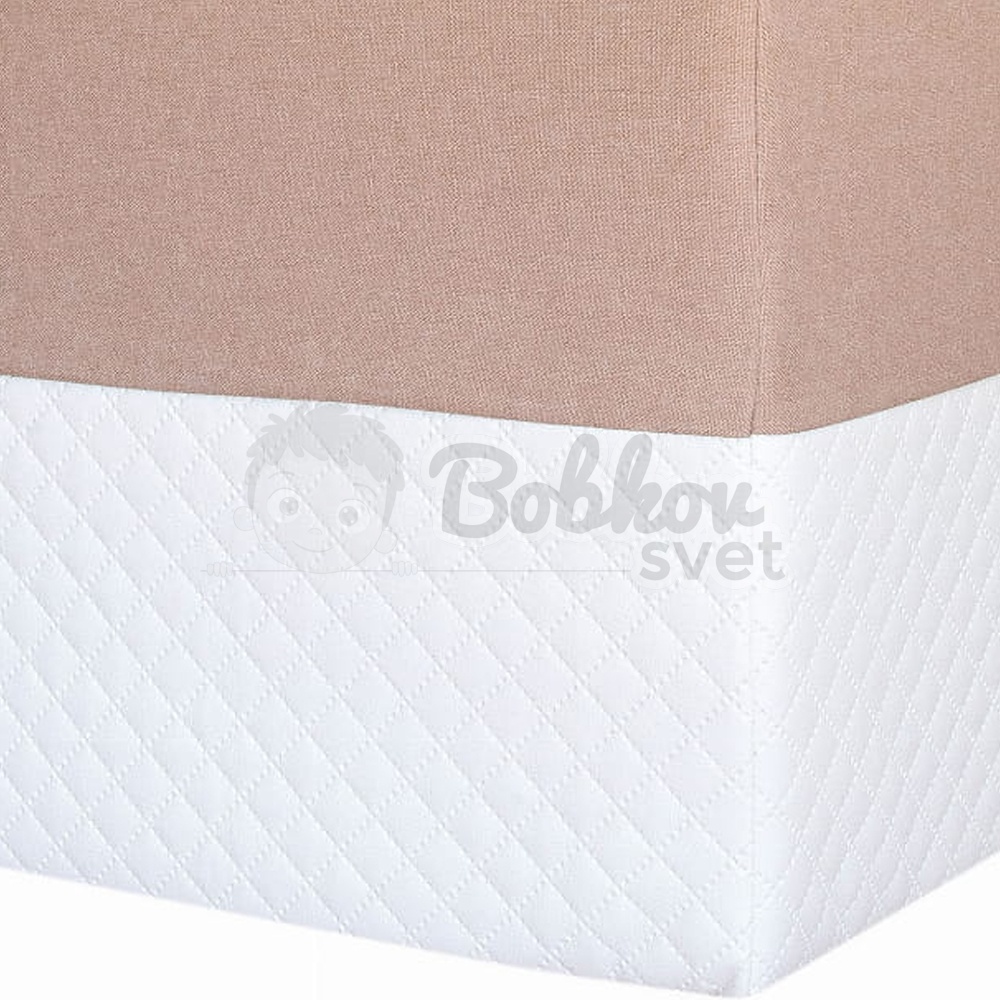 XXL štvorcový suchý bazénik 120x120 s loptičkami až 500 ks - ECO púštna ruža