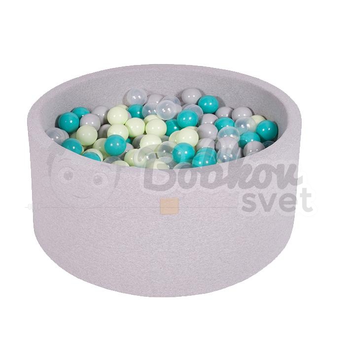Detský suchý bazén EXCLUSIVE MeowBaby® model Jungle s guličkami 250 ks (90x40cm)