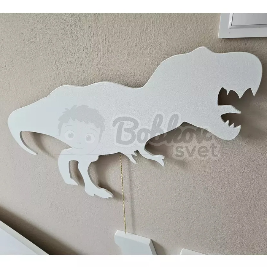 Detské LED svetielko do izby / lampička na stenu - DINO T-REX