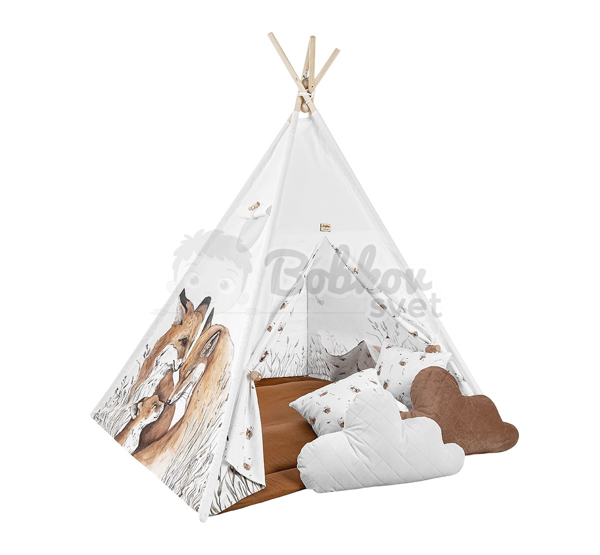 Típí stan pre deti EXCLUSIVE set - FOX / líška