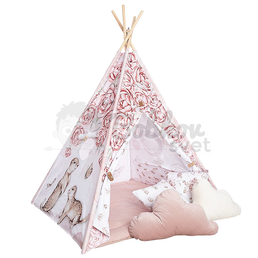 Típí stan pre deti EXCLUSIVE set - PIVONKY / krajina snov