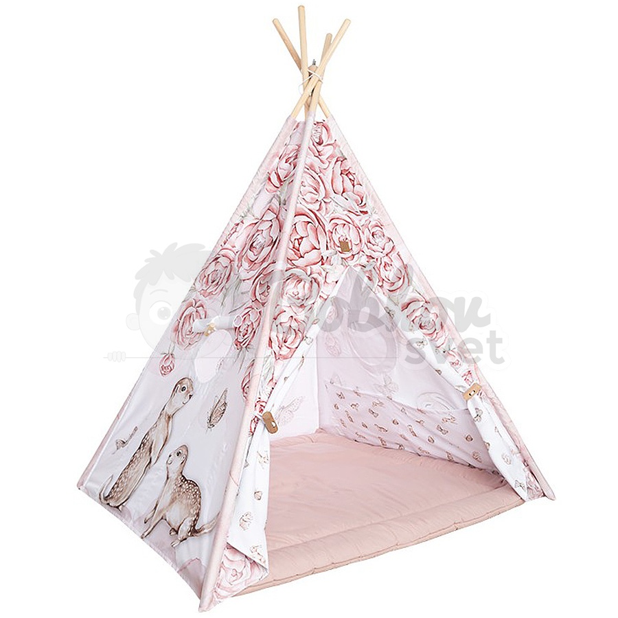 Típí stan pre deti EXCLUSIVE set - PIVONKY / krajina snov