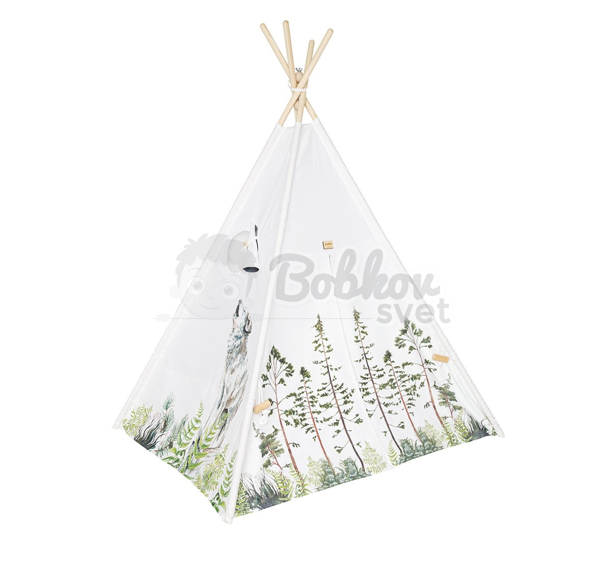 Típí stan pre deti EXCLUSIVE set - Forest WOLF / vlk
