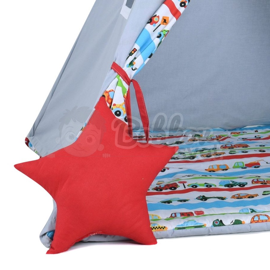 Teepee stan pre deti set 5 komponentov - AUTOVÁ RALLY