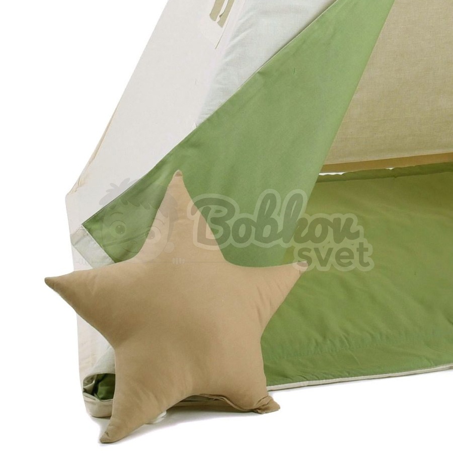 Teepee stan pre deti set 5 komponentov - ČISTOTA lesa