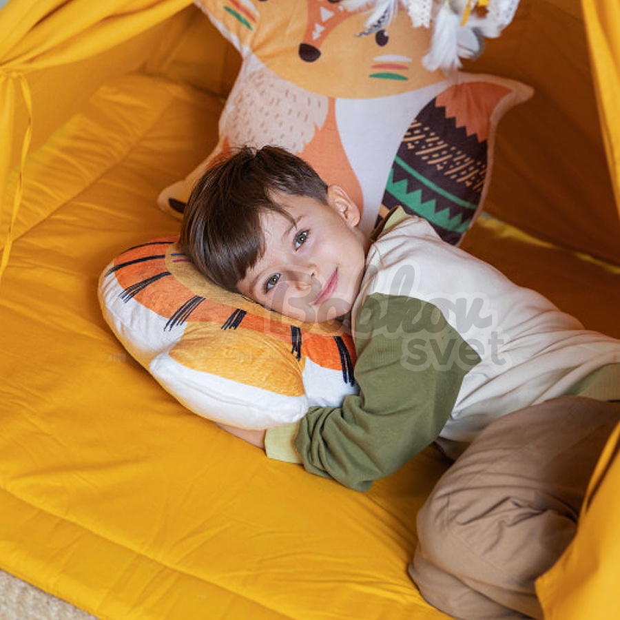 Teepee stan pre deti set 5 komponentov - ZAPADAJÚCE slnko