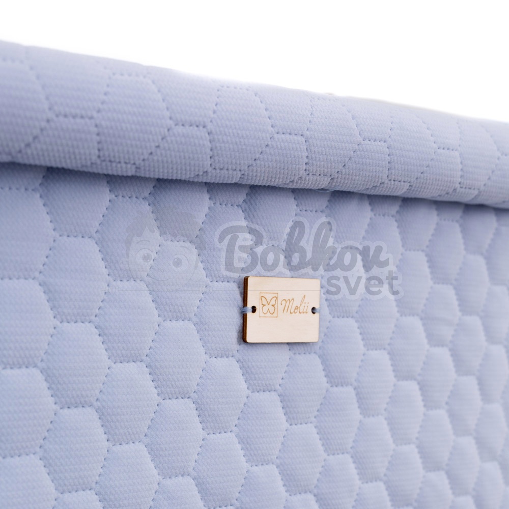Kolíska pre novorodencov VELVET NewBorn - sky blue
