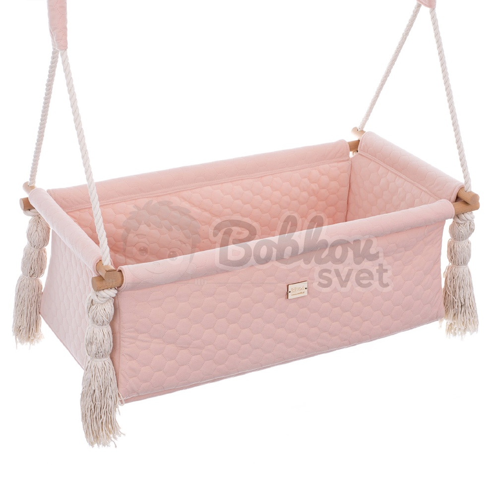 Kolíska pre novorodencov VELVET NewBorn - pink
