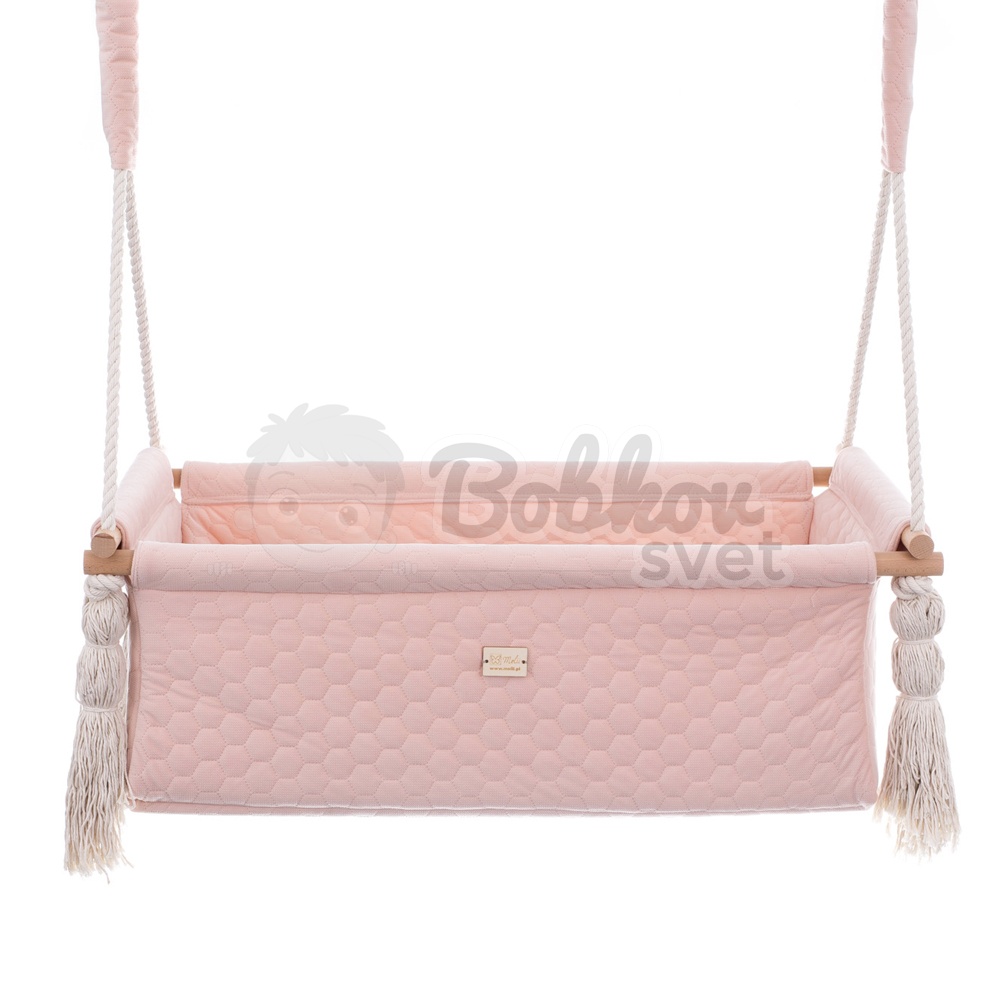 Kolíska pre novorodencov VELVET NewBorn - pink