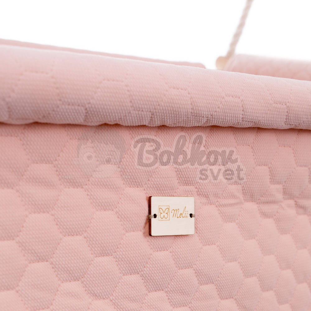 Kolíska pre novorodencov VELVET NewBorn - pink